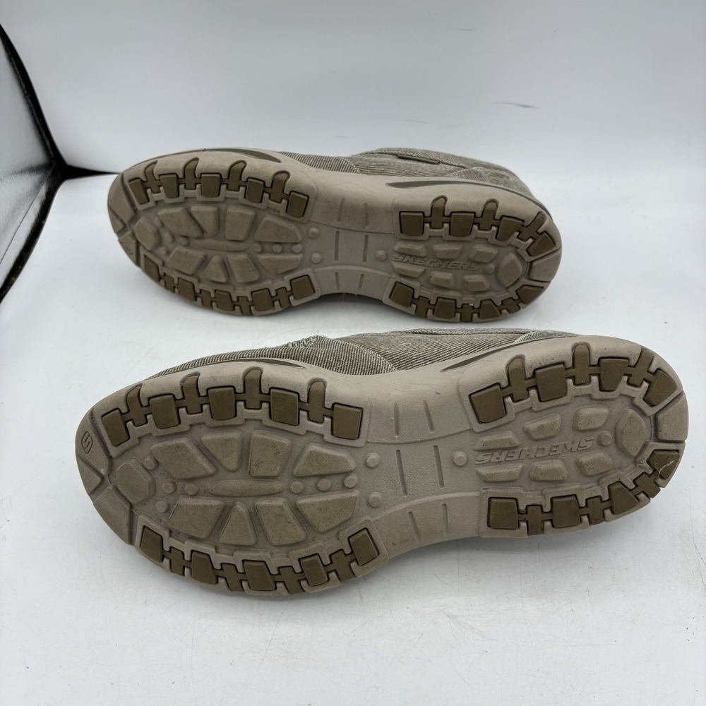 Skechers Shoes Mens Size 12 Relaxed Fit Creston Moseco Slip On Taupe - Picture 10 of 10